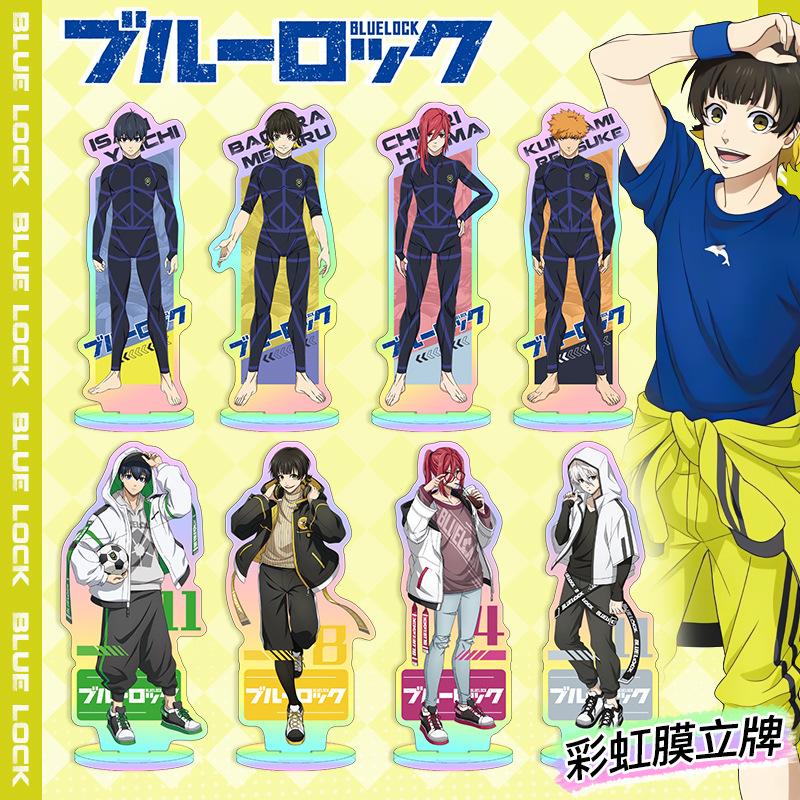 Blue Prison Rainbow Laser Large Standee Cartoon Acrylic Peripheral Creative Ornaments Can Be D