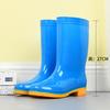 Medium and High Tube Non-slip Waterproof Shoes Jelly Rain Shoes Rain Boots Water Boots Thermal Cover Shoes Adult Fashion Long Tube