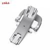 Прочная нержавеющая сталь, двойная застежка-бабочка, матовая серебристая пряжка для ремешка часов и резиновая пряжка для ремешка, аксессуары для часов