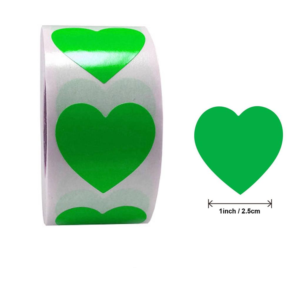 About 500pcs Labels 1inch Blank Round Colorful Craft Stickers Seal Labels Teacher DIY Stickers for Package Sticker Stationery