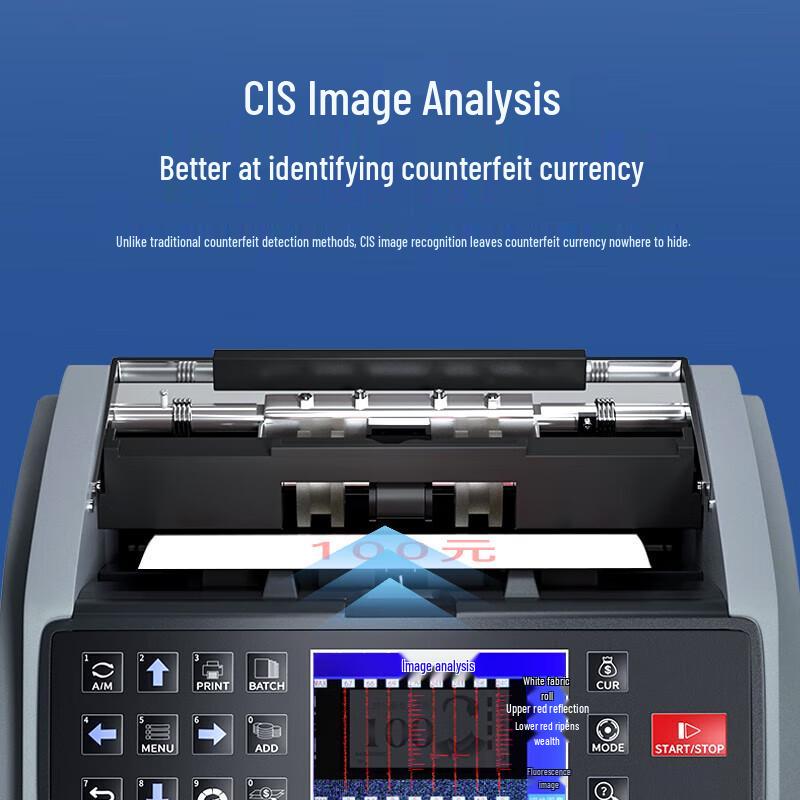 Счетчик банкнот Weirong WR-M998 Мультивалютный Штепсель CN (адаптер в комплекте)
