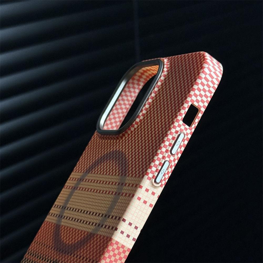 Совместимый iPhone 17 Pro Max Закат Восход Керамический Магнитный Чехол, Полное Покрытие Защита от Падений.