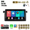 Android Car Radio Carplay For BMW E46 M3 Rover 318/320/325/330/335 1998-2006 Car Multimedia Video Player GPS Navigation WIFI 2+32GB