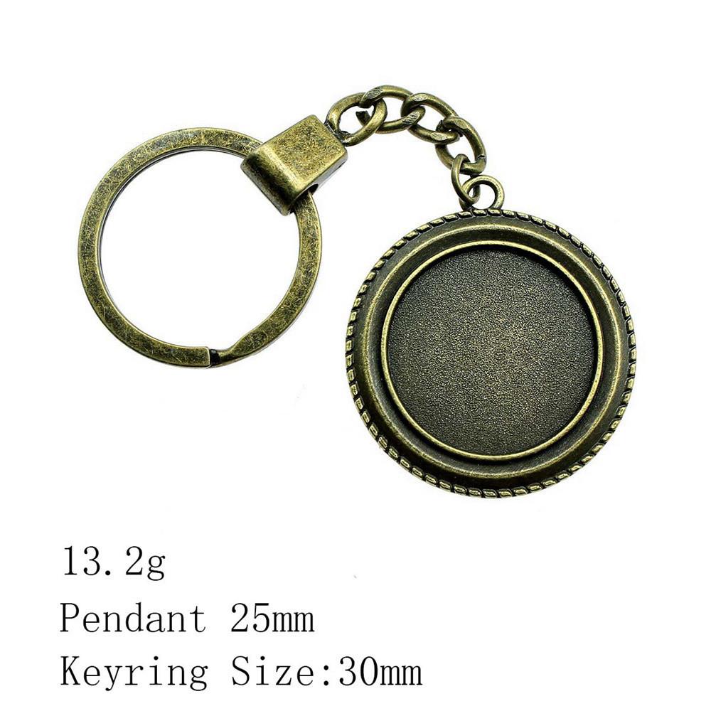 Брелок ко Дню святого Валентина, круглый стеклянный кабошон, подставка для ключей, брелки для ключей, принадлежности для творчества, цепочка для женщин