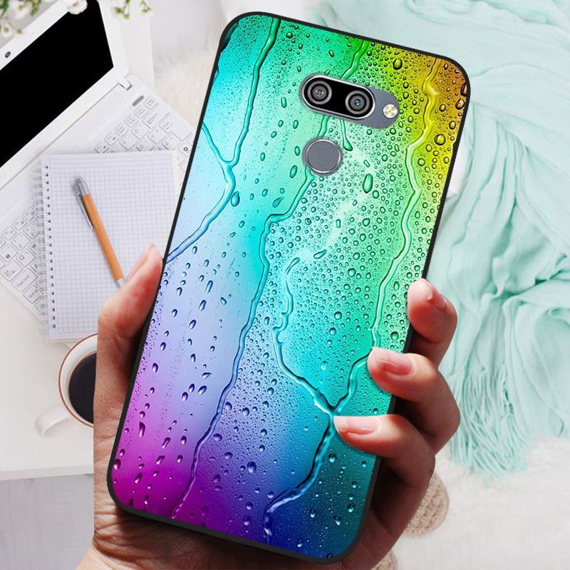 for LG K50 Q60 Case K 50 Soft TPU Silicone Phone Covers for LG Q60 LGK50 K 50 LGQ60 Case Bumper Q 60 Shockproof Coque Cover