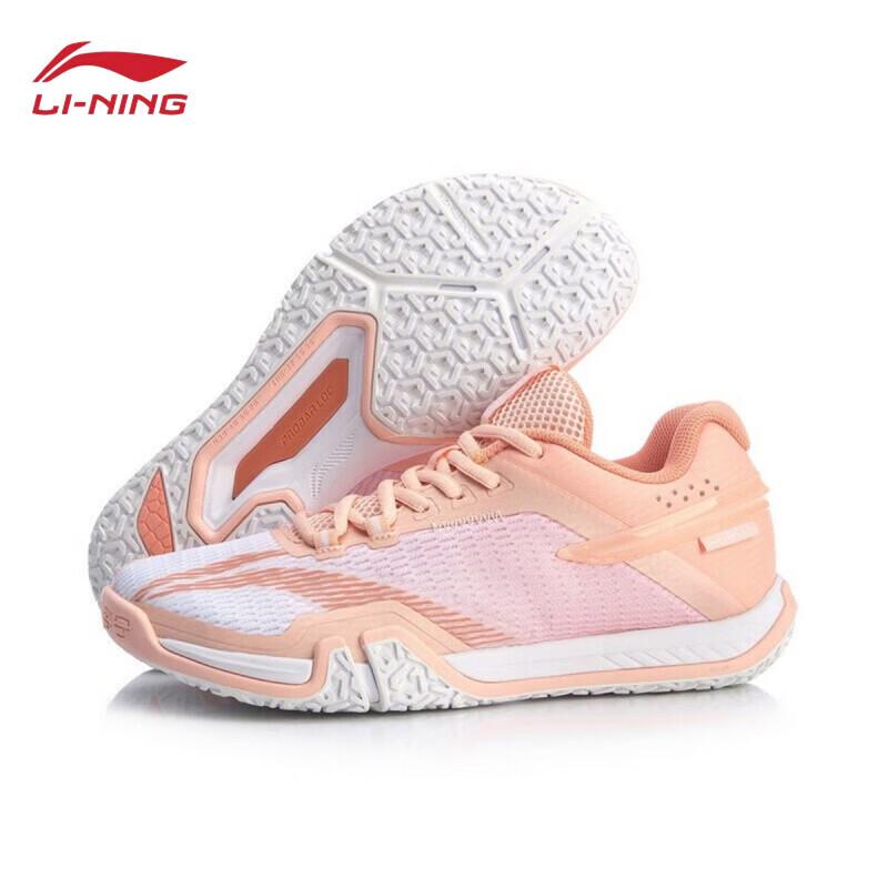 Li-Ning Женские прилегающие к земле бадминтонные кроссовки