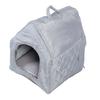 Four Ssons Pet House with Constant Temperature Hting Pad Detachable Washable Cover 35C to 55C Soft Overht Prevention Auto Power Off Cat Cave
