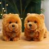 Simulation Dog Plush Toy Fully Filled Cozy Touch Soft Cute Animal Doll