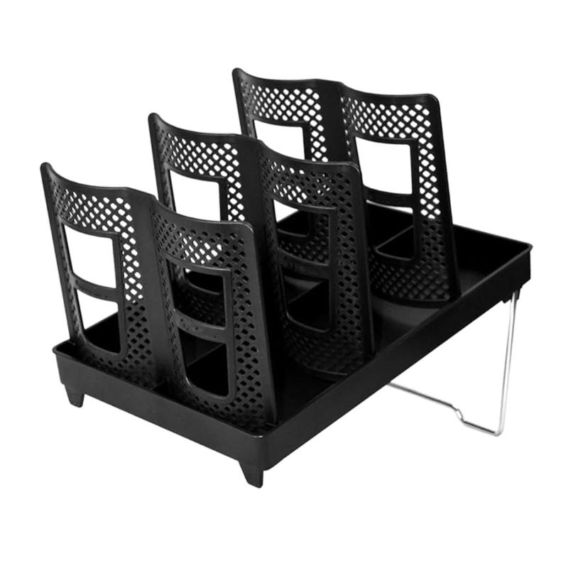 Disposable Cup Dispenser and Lid Storage Rack Cup Dispenser Cup Rack for Kitchen Bar or Break Room Organization