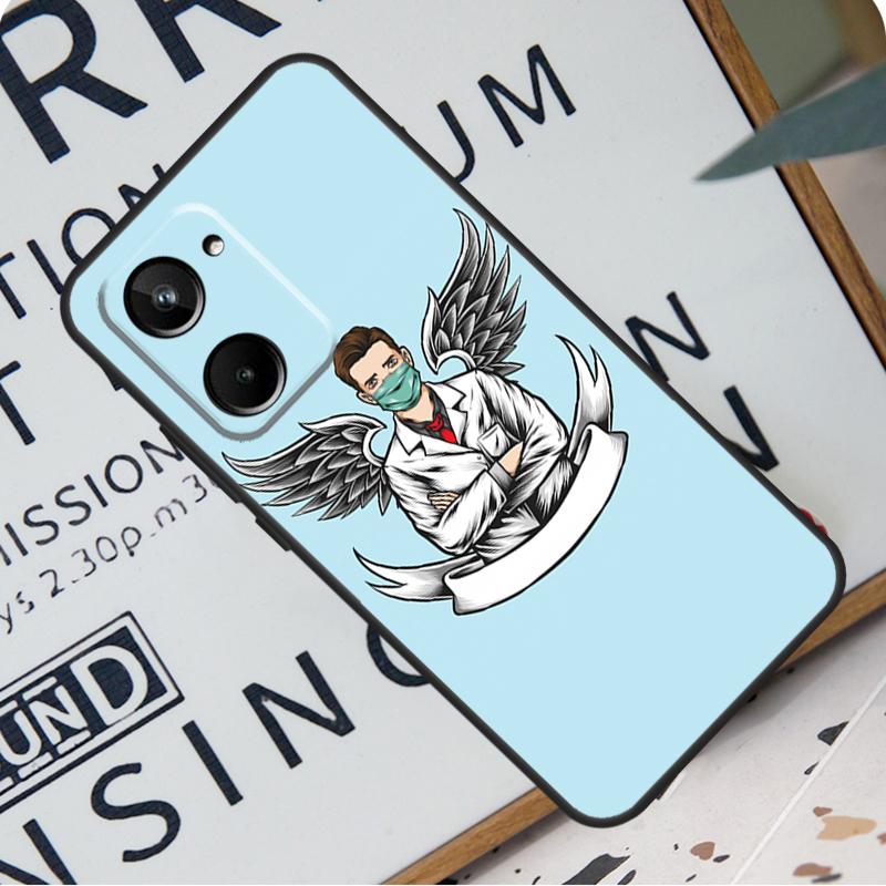 Мультяшный Медицина Доктор Медсестра Для Realme C31 C33 C35 C51 C53 C55 C67 GT5 GT Neo 6 9 10 11 12 Pro Plus C21Y C25s C30 Чехол
