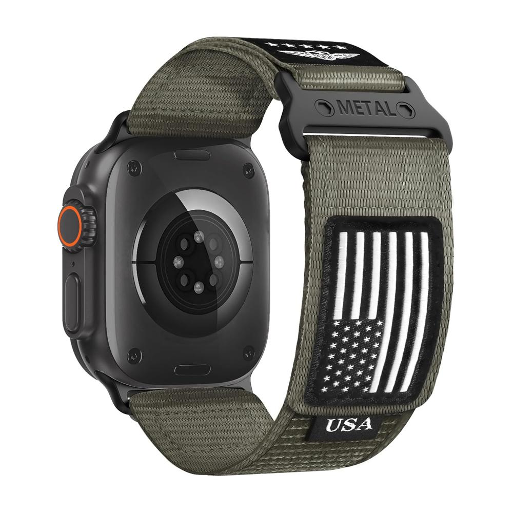 StrapS for Apple Watch Ultra 2 Band 49mm 46mm 42mm 45mm 44mm Nylon Alpine Sport bracelet Correa iWatch Series 10 9 7 6 5 4 8 SE