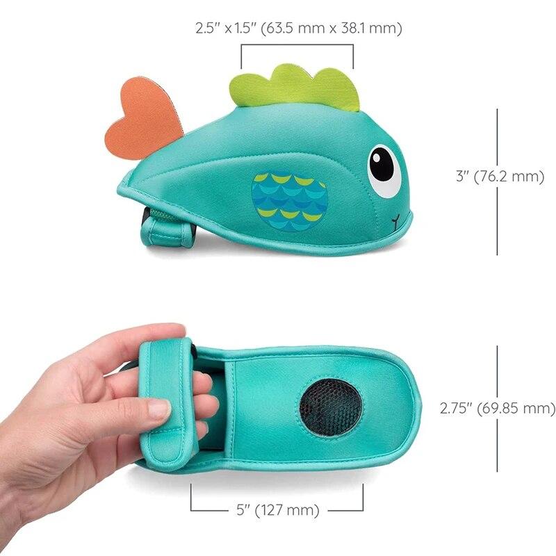 Детский противоударный смеситель для ванной комнаты, защитный чехол, милый кит, детский противоударный уголок, средства защиты для детской ванны