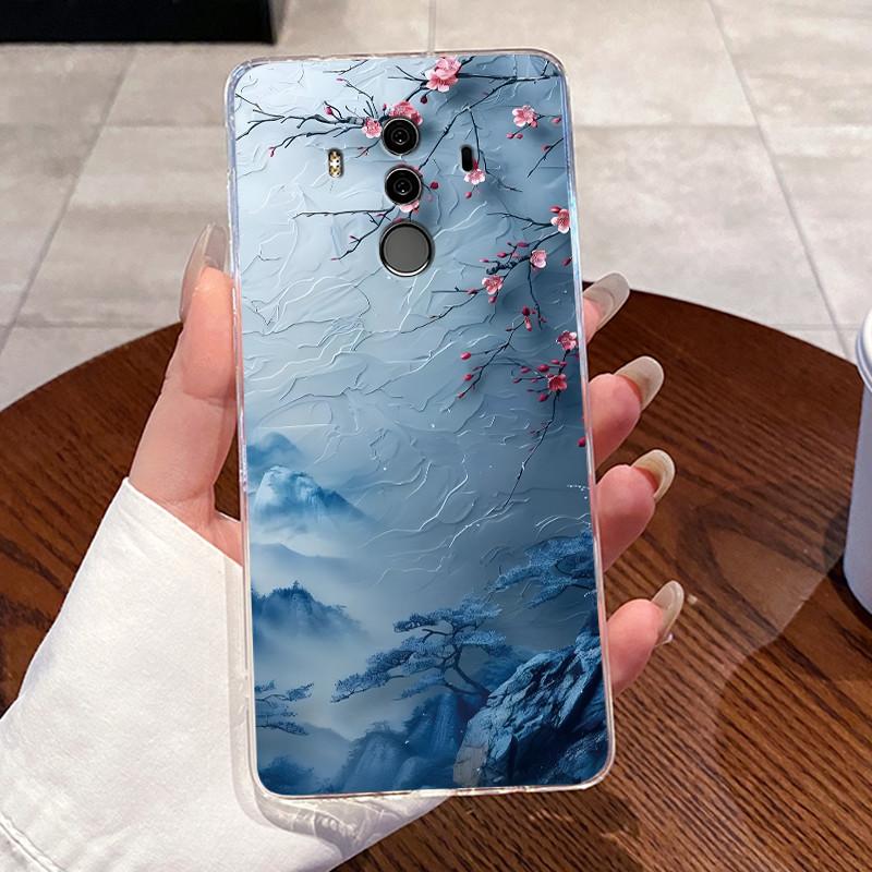 Для Huawei Mate 10 Pro Чехол Huawei Nova 2i Чехлы Huawei Mate 10 Lite Обложки Прозрачный Силикон Мягкий ТПУ Чехол Милый Кот Чехол для Телефона