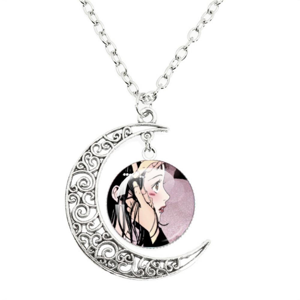 Paradise Kiss Персонажи Аниме Юкари Хаясака Мивако Сакурада Лунное Ожерелье Стекло 20ММ Кулон Украшение Фанаты Сувенир Подарок