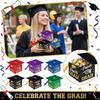 Graduation Doctoral Cap Box Surprise Candy Packaging Bags & Gift Storage Bags For Graduation Party