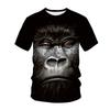 Funny Monkey Gorilla Graphic T Shirt 3D Print Streetwear Tee Men Women Fashion Tops Hip Hop Tshirt Kids Boys Kawaii Y2k Clothing