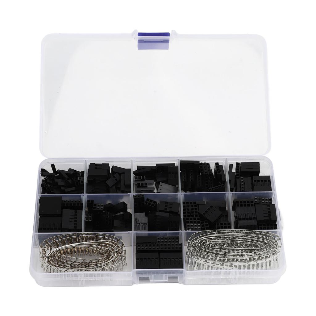 620 шт. 2,54 мм перемычки, разъемы-штырьки с обжимными контактами «папа» и «мама» для автомобилей, компьютеров