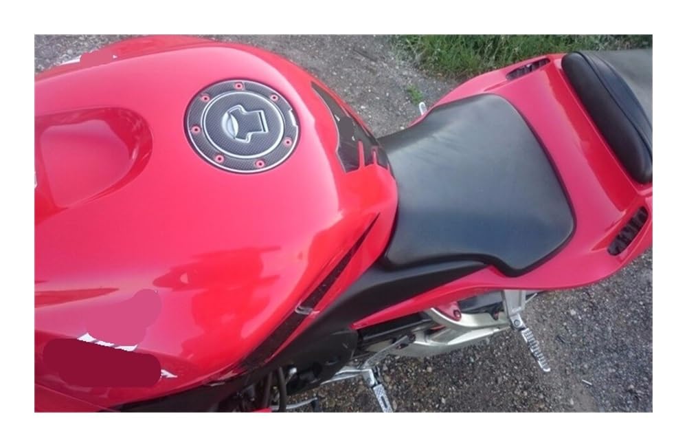 Наклейка на бак из углеродного волокна, наклейка-декаль на крышку дизельного бака мотоцикла, протектор накладка на бак для