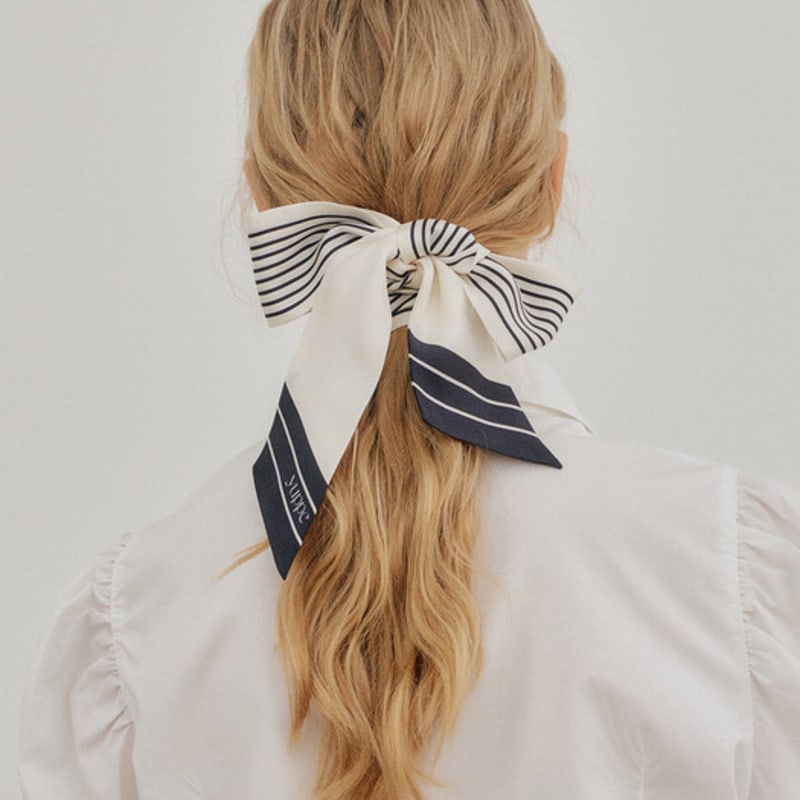 Шарф-твилли YUPPE SQUARE_ЧЕРНЫЙ