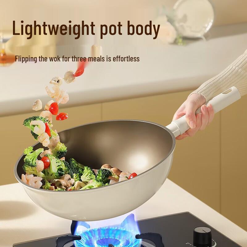 COOKER KING Titanium Shield 32CM Non-Stick Wok