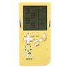 Game Console Portable Large Screen Pocket Game Console Classical Children Game ToysYellow