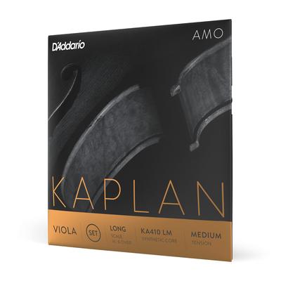 Струны для виолы Kaplan Amo Long Scale KA410 LM Среднее натяжение Набор D'Addario,