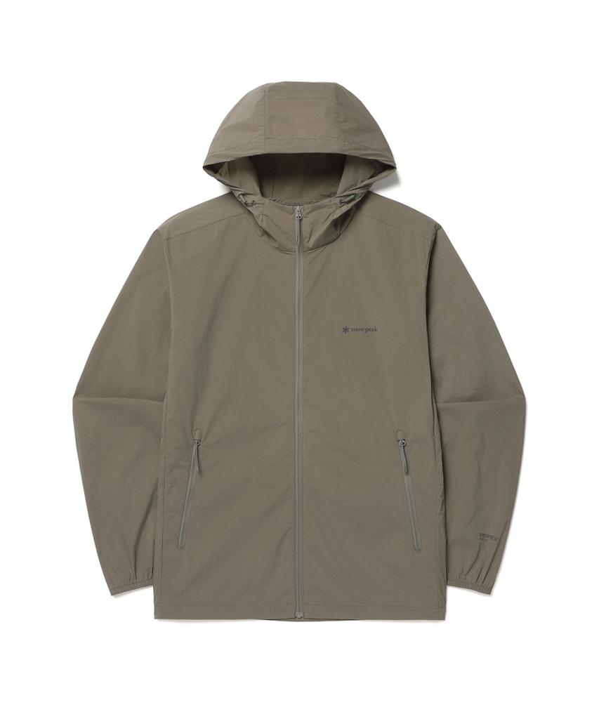 Snowpeak Apparel Pico Sunblock Ультралегкая ветровка Pertex (S26Mmtwb78) хаки