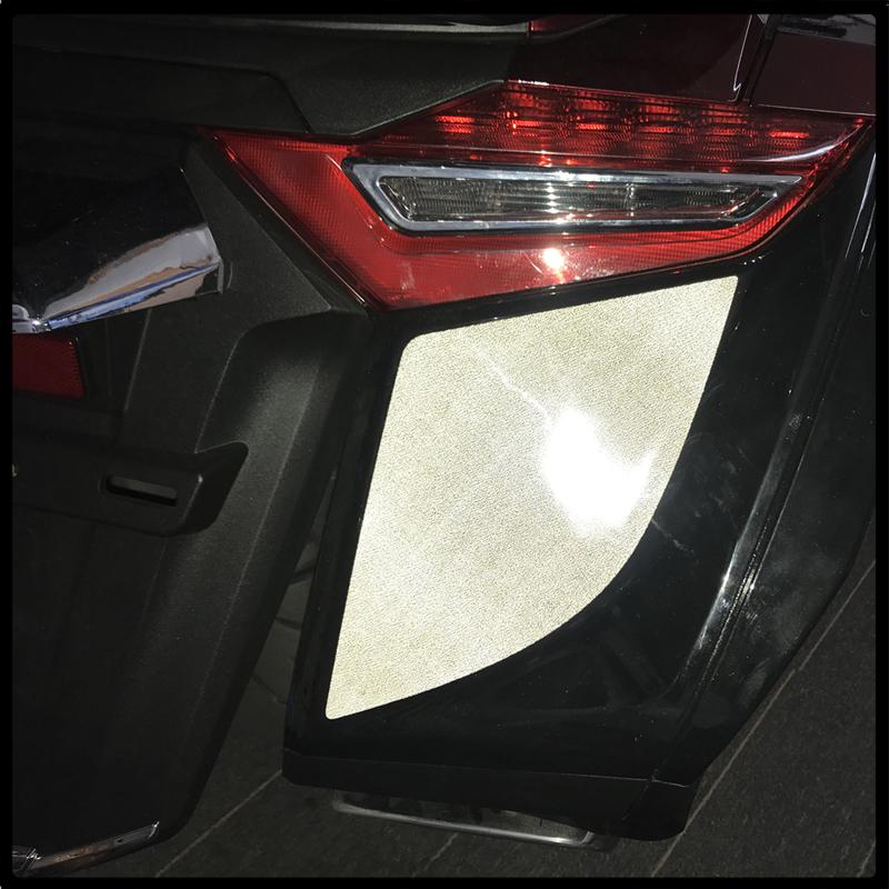 Для Honda Goldwing GL1800 GL 1800 F6B 2018 - аксессуары для мотоциклов Мотоциклетная светоотражающая бумажная наклейка на боковой багажник