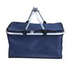 30l Foldable Picnic Bag Large Capacity Thermal Insulated Cooler Basket With Dual Carry Handles For Outdoor Camping