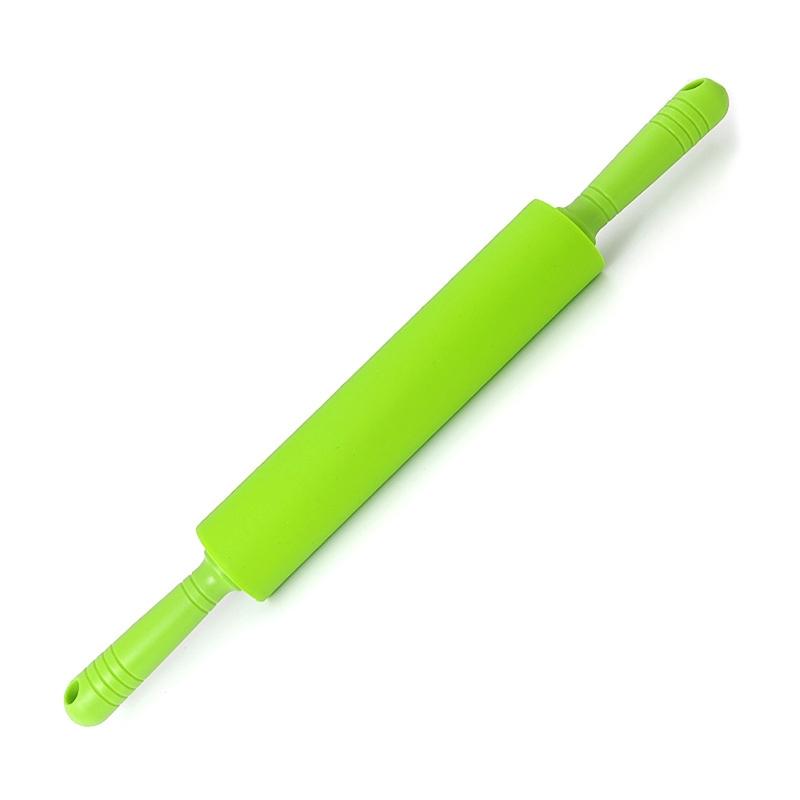 48.5cm Silicone Dough Roller Large Size Non-stick Rolling Pin Colorful Pastry Tool Pastry Dough Flour Roller Kitchen