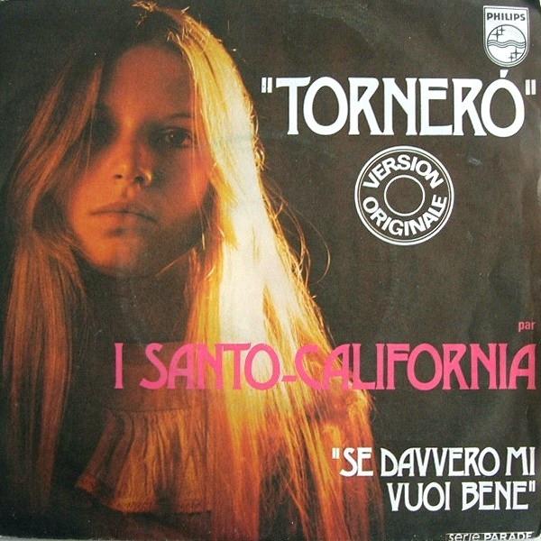 7-дюймовая пластинка I SANTO CALIFORNIA Torner 6061950 Philips 1974 Франция Танцевальная Электроника Б/у