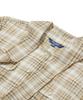 PENFIELD Шифоновое клетчатое прямое платье Желтое_Fs1Ws01F