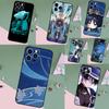 Чехол Genshin Impact Странник Для iPhone 17 Pro Max 15 14 13 12 11 16 Pro Max Plus 12 13 Mini 16e 17 Air Задняя крышка