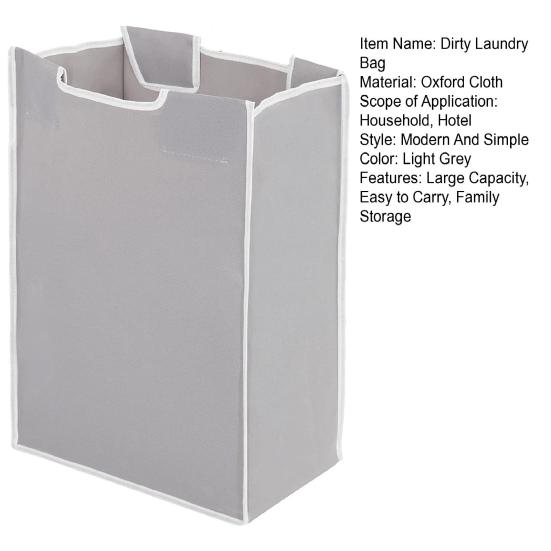 Мешок для грязного белья Большой емкости из оксфордского материала Легко носить с собой Мешок для грязного белья