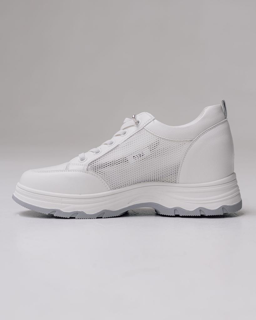 Кроссовки текстильные Prima d'Arte 5162 36 белые кожа