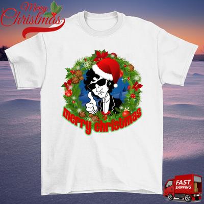 С Рождеством от вашей футболки Боба Дилана Xmas Shirt 2025 SG232 Унисекс Футболка