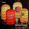Vintage Bamboo Lanterns - Ancient & New Chinese Style Pendant Lights for Indoor/Outdoor Décor
