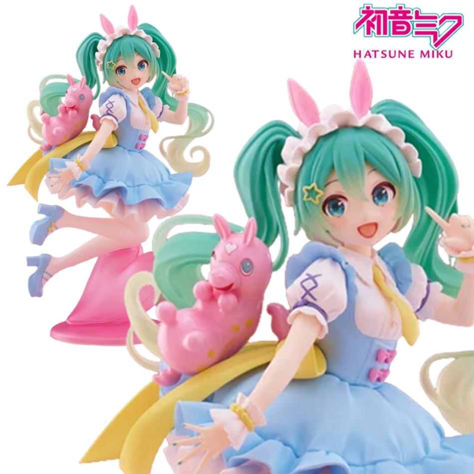 Hatsune Miku Rody Wonderland Anime PVC Action Figurine  AMP Fairy Tale Series Collectible Model Toy Birthday Gift for Fans