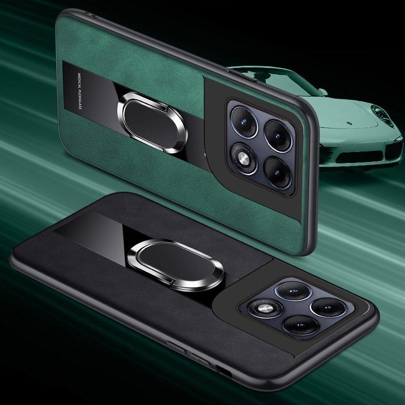 Роскошный чехол из овчины для Motorola Signature Edge 70 Pro Fusion+ Ultra 60 s 50 G67 G57 Power G86 G56 Чехол с магнитной кольцевой подставкой