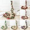 2.5M Artificial Flower Garland Realistic UV Resistant Faux Flower Rattan Vine Wedding Party Hanging Simulation Bloom