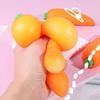 Морковка Овощная Сквиши Игрушка для Снятия Стресса Фиджет Декомпрессия Сжималка Сенсорная Игрушка для Детей и Взрослых Подарок