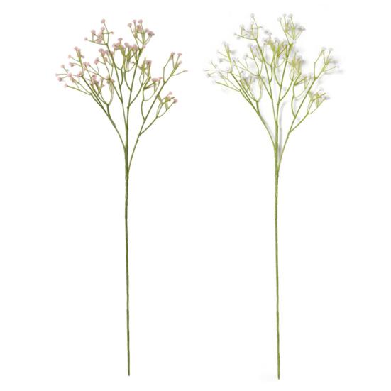 Юшэн Искусственная гипсофила Реалистичный пластиковый искусственный цветок Дом Офис Свадебная вечеринка Настольное украшение В помещении На открытом воздухе Искусственные цветущие растения Декор