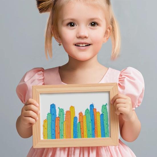 1 комплект Squeegee Art Kids Paint Kit DIY Rainbow Scratch Painting Crafts Kit Детская развивающая игрушка для рисования Scratch Art Подарок для малышей Мальчиков и Девочек