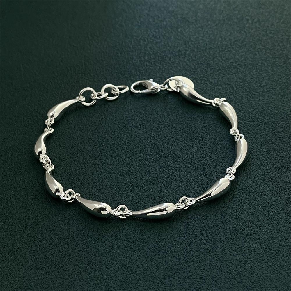 Ladies Bracelet Jewelry Silver Plated Full Drop Bracelets