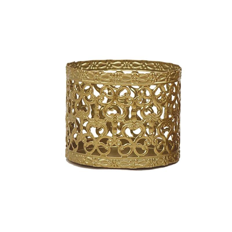 1 шт. железный подсвечник ароматная свеча чашка украшение дома золотые подсвечники ремесленные изделия