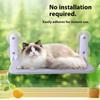 Новый гамак для кошек на присосках, складной гамак, подвесное кошачье гнездо, кошачья кровать, гамак для кошек на балконное окно, кошачий домик