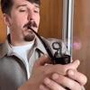 Creative Retro Pipe Bubble Maker Portable Outdoor Toy for All Ages Stress Relief Fun Design