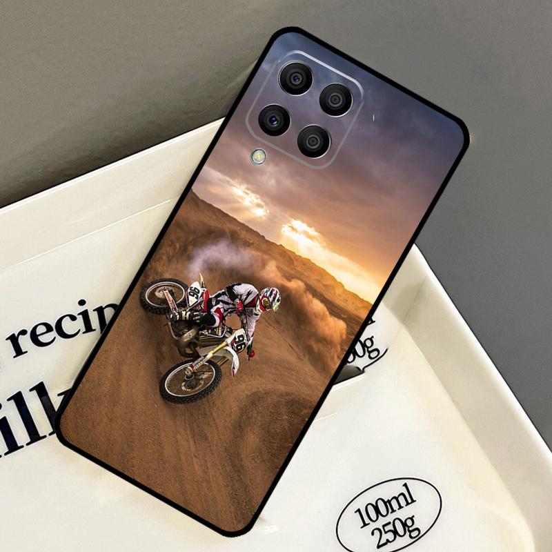 Спортивный чехол для мотоцикла Мотокросс Для Samsung Galaxy M21 M31 M14 M34 M54 M33 M16 M36 M56 M53 M13 M12 M32 M52 M15 M55 M35