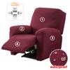 Waterproof Recliner Sofa Cover 1 Seat Stretch Jacquard Single Armchair Relax Slipcover Anti-Dust Non-Slip Chair Cover 1 Set