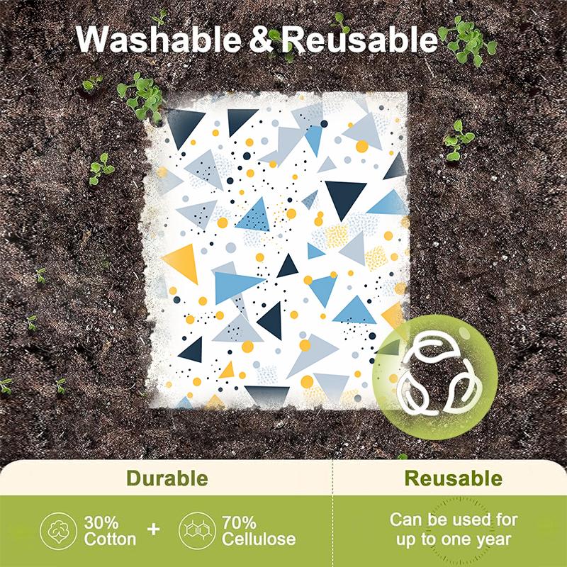 6 шт. Шведские салфетки для мытья посуды Экологичные кухонные тряпки Впитывающие кухонные полотенца Многоразовые Моющиеся Чистящие салфетки